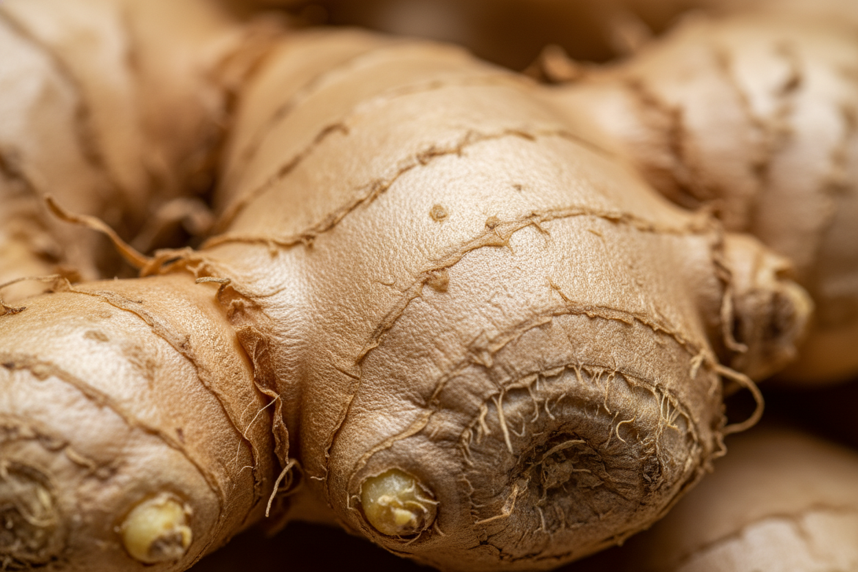 ginger rhizome macro