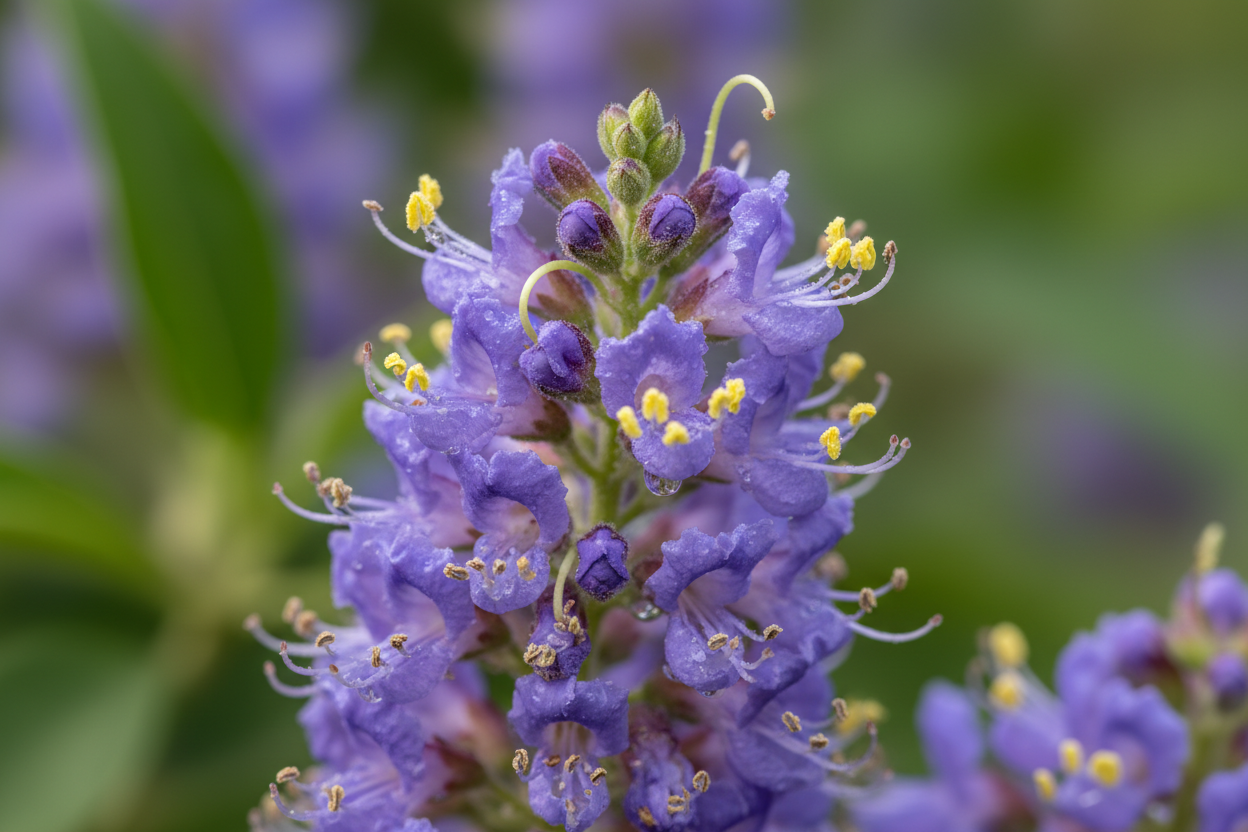 macro of Vitex